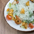 Цезарь с креветками 